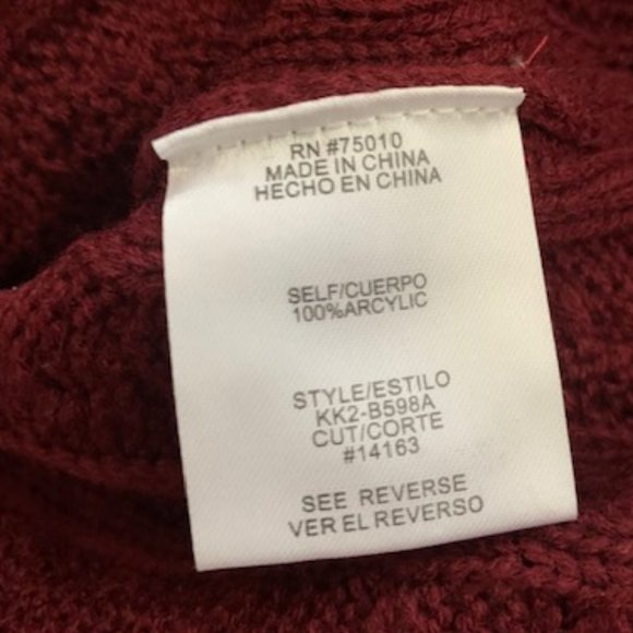 Turtle-Neck Cable Knit Sweater Dress - Picture 6 of 7